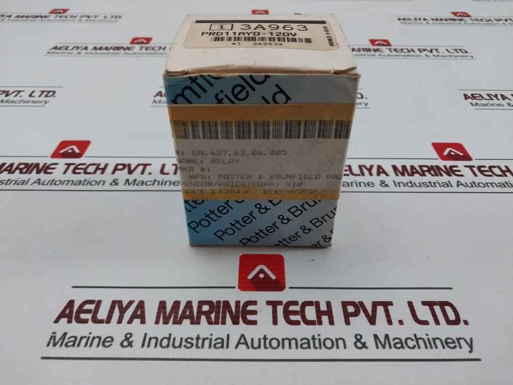 Potter &amp; Brumfield Prd11Ay0-120V Relay General Purpose 120V 50/60Hz