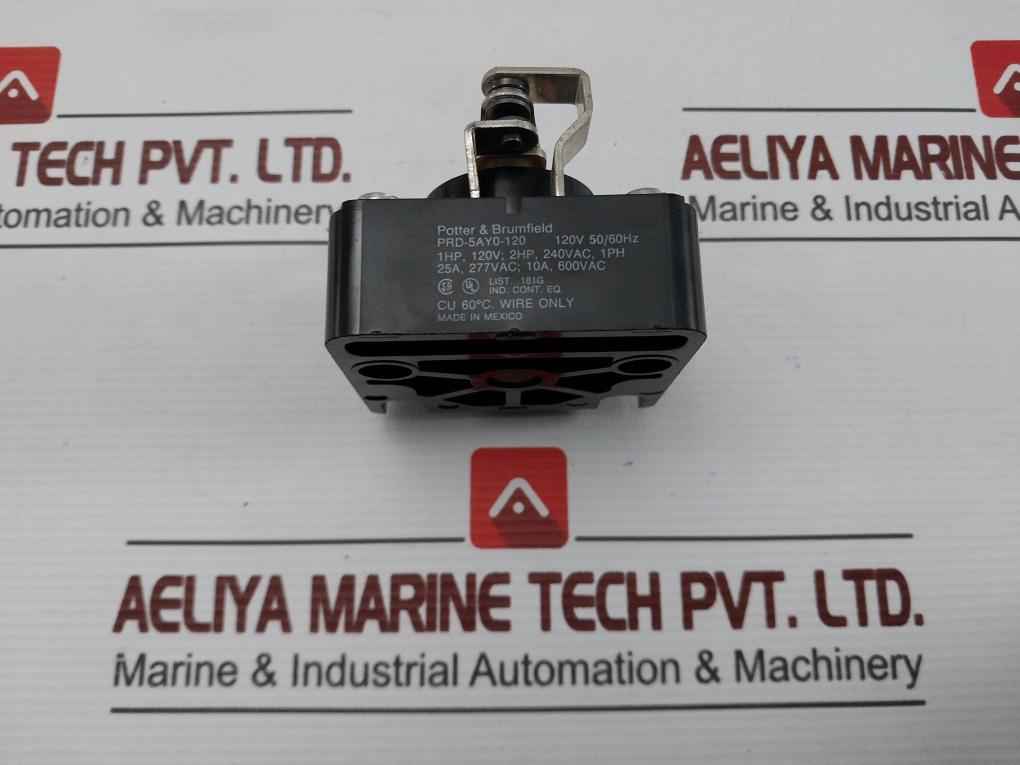 Potter &amp; Brumfield Prd5Ay0-120V Power Relay 50/60Hz