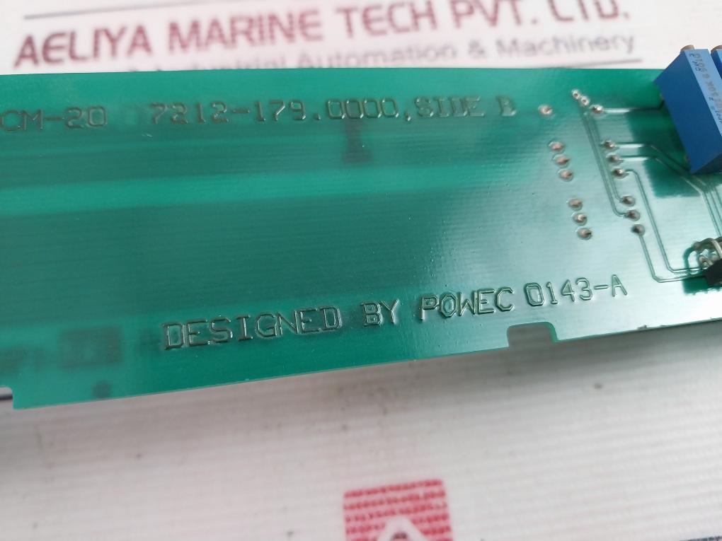 Powec 0143-1 Printed Circuit Board