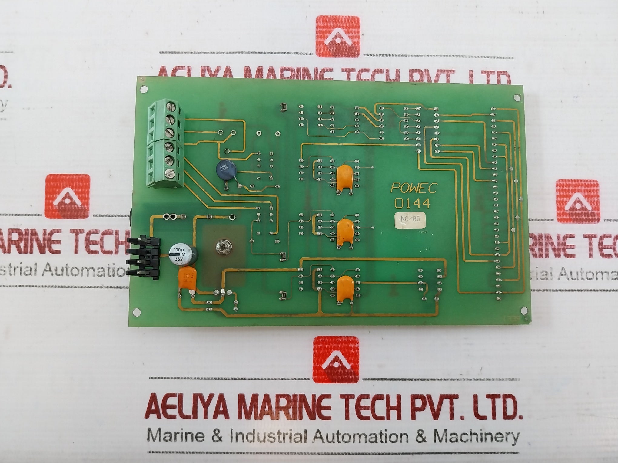 Powec 0144 Printed Circuit Board E 2595