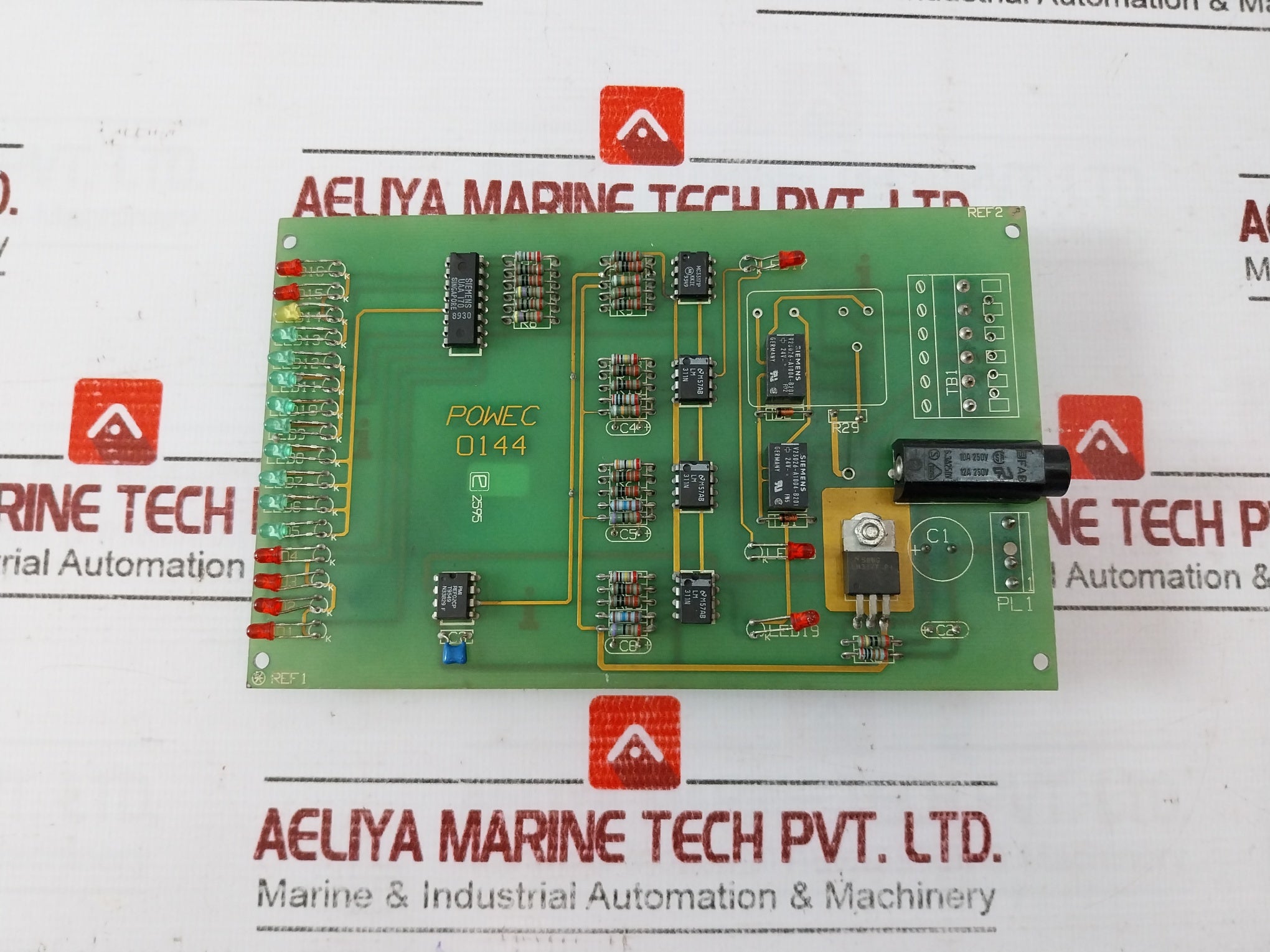 Powec 0144 Printed Circuit Board E 2595