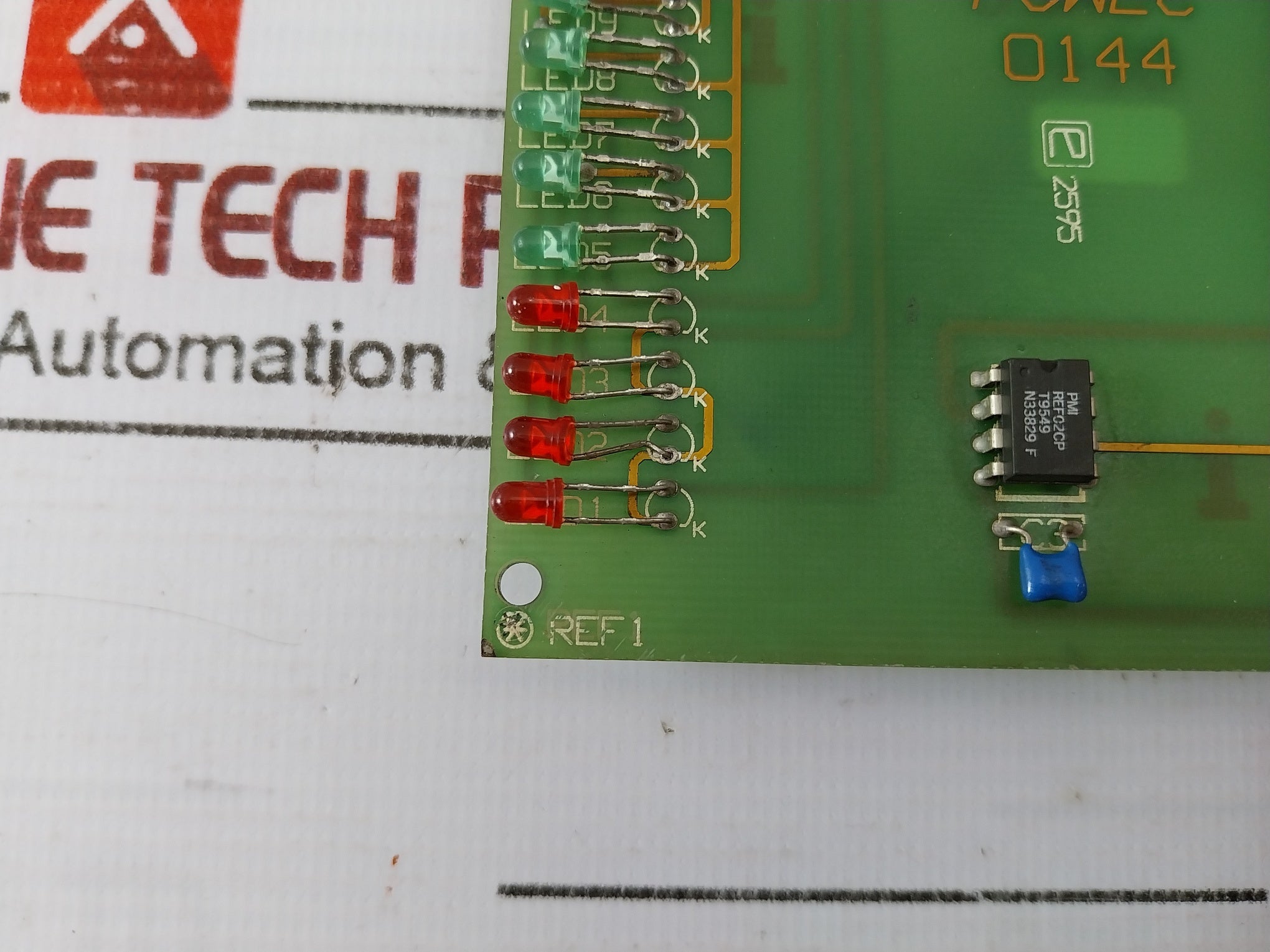 Powec 0144 Printed Circuit Board E 2595