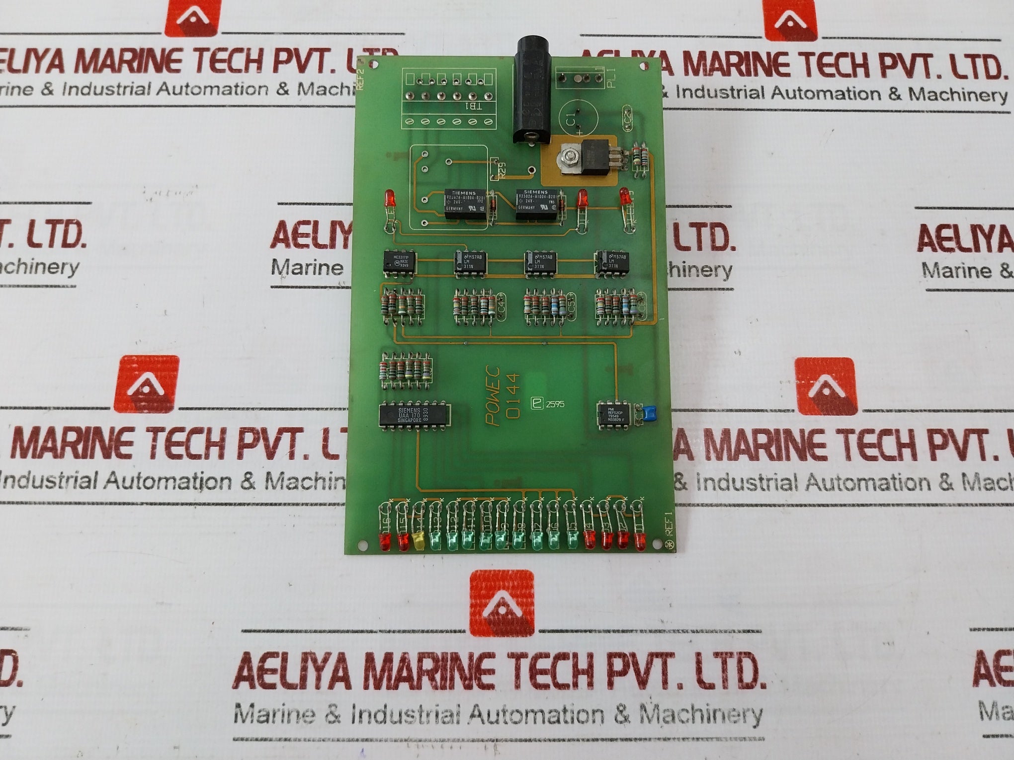 Powec 0144 Printed Circuit Board E 2595