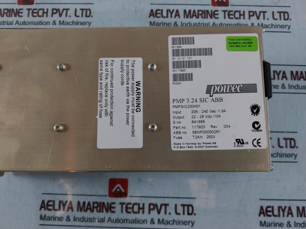 Powec Dsrf 3.24E Power Supply Unit 22-28 Vdc