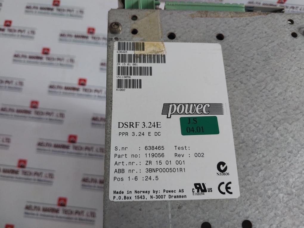 Powec Dsrf 3.24e Power Supply Module