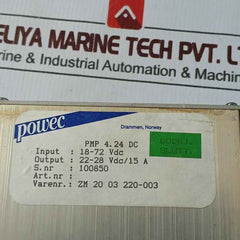 Powec Pcu 6.24 D Pcu600D Control Unit Display 24Vdc/1.3 Adc