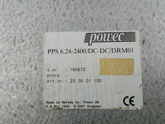 Powec Pcu 6.24 D Pcu600D Control Unit Display 24Vdc/1.3 Adc