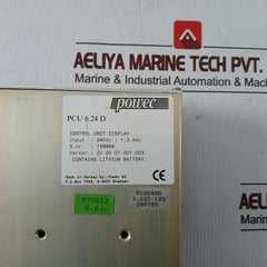 Powec Pcu 6.24 D Pcu600D Control Unit Display 24Vdc/1.3 Adc