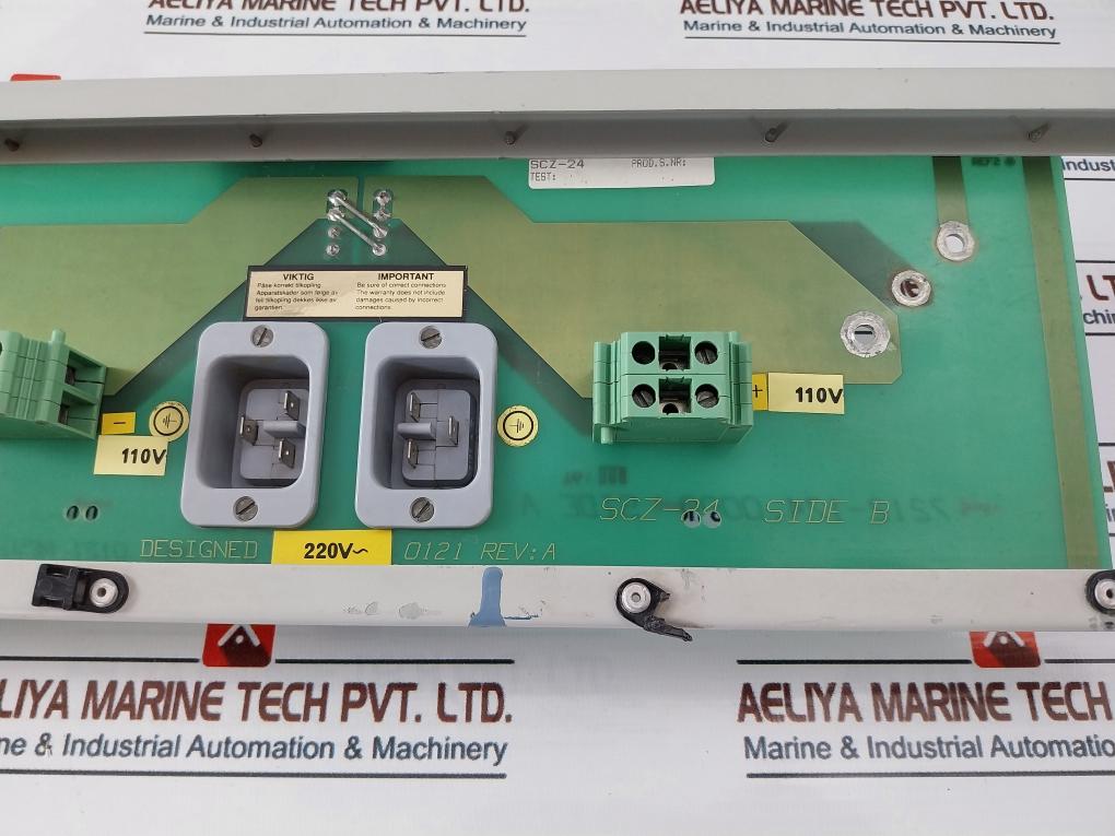 POWEC SCZ-24 7212-174.0000 Printed Circuit Board Rev A