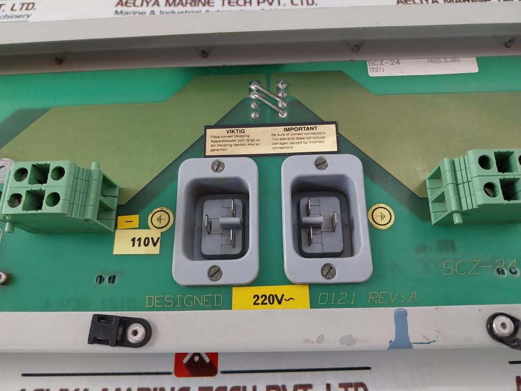 POWEC SCZ-24 7212-174.0000 Printed Circuit Board Rev A