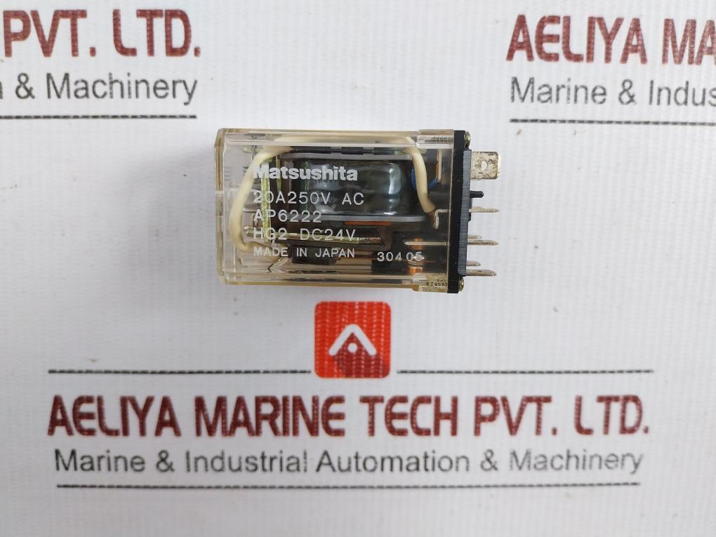 Power-Relay-20a-250v-Ac-Ap6222-By-Matsushita-Hg2-Dc24v-7