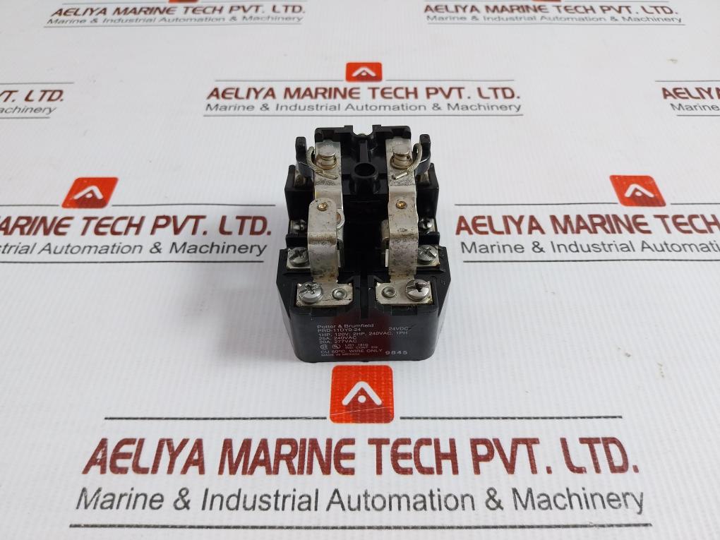 Power-Relay-25A-240Vac-9845-By-Potter-&-Brumfield-Prd-11Dy0-24-208431-1