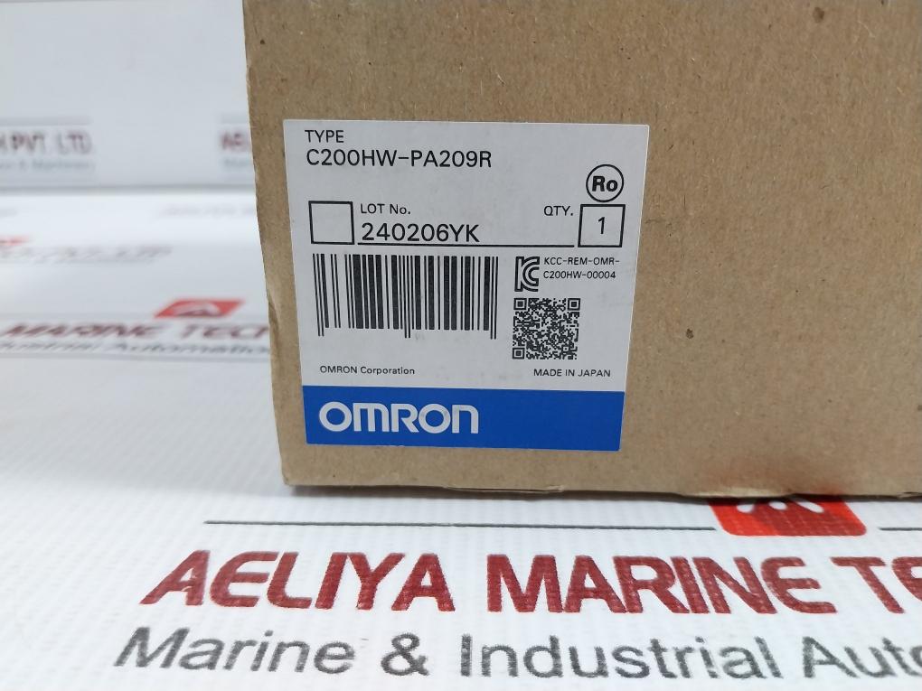 Power-Supply-Unit-Omron-C200hw-Pa209r-100-120-200-240v-Ac-15
