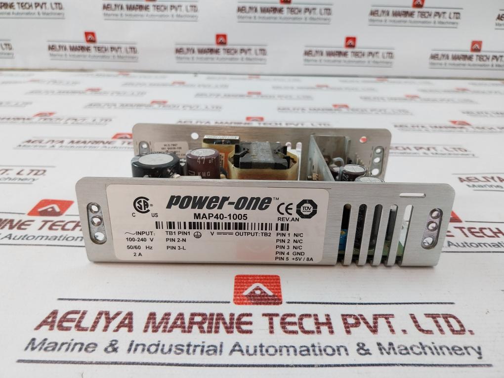 Power-one Map40-1005 Power Supply 100-240V 50/60Hz