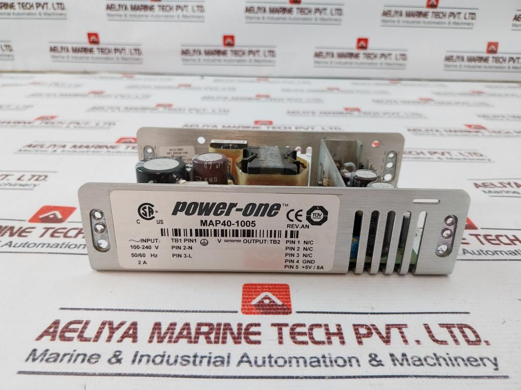 Power-One MAP40-1005 Power Supply 100-240V 50/60Hz
