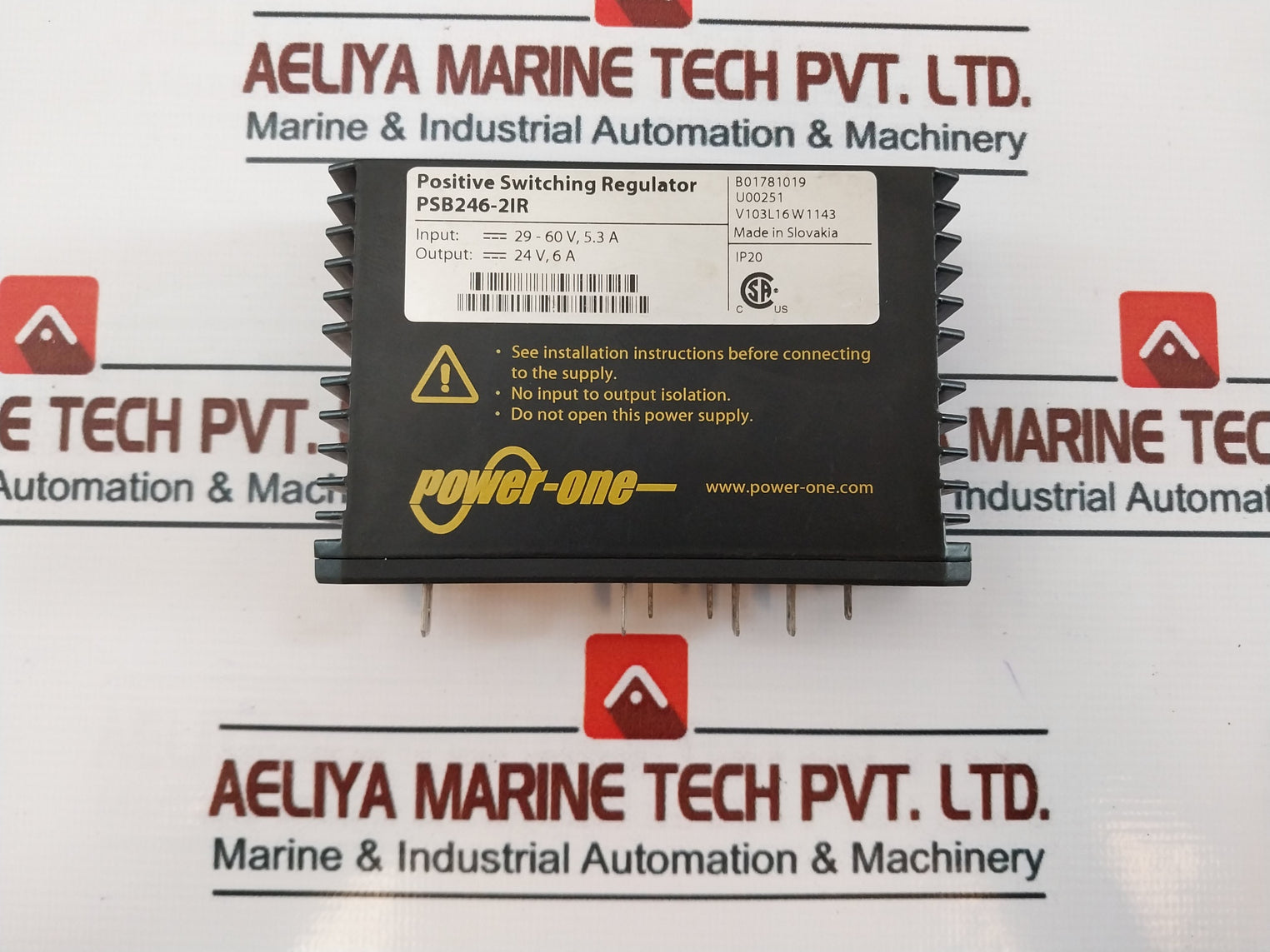 Power-one Psb246-2Ir Positive Switching Regulator 24V, 6A