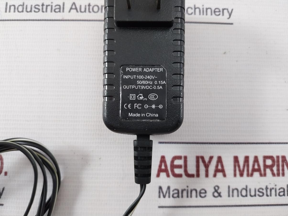 Power Adapter 100-240V- 50/60Hz 0.15A