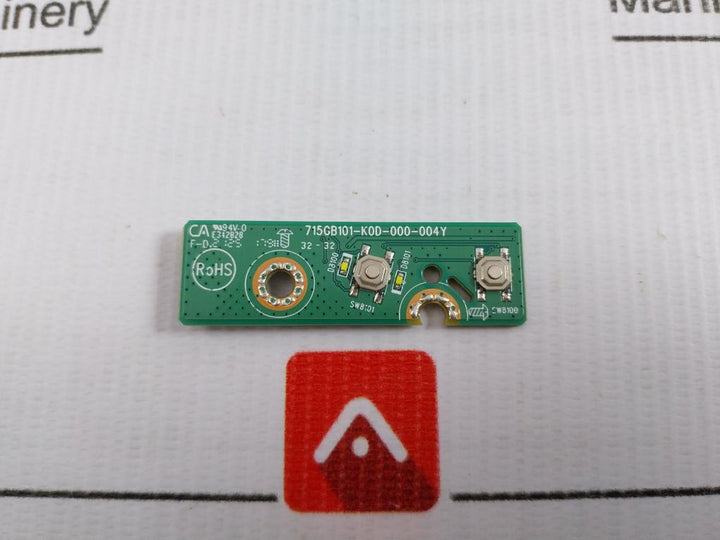Power And Mute Button Pcb 715Gb101-k0D-000-004Y Sky