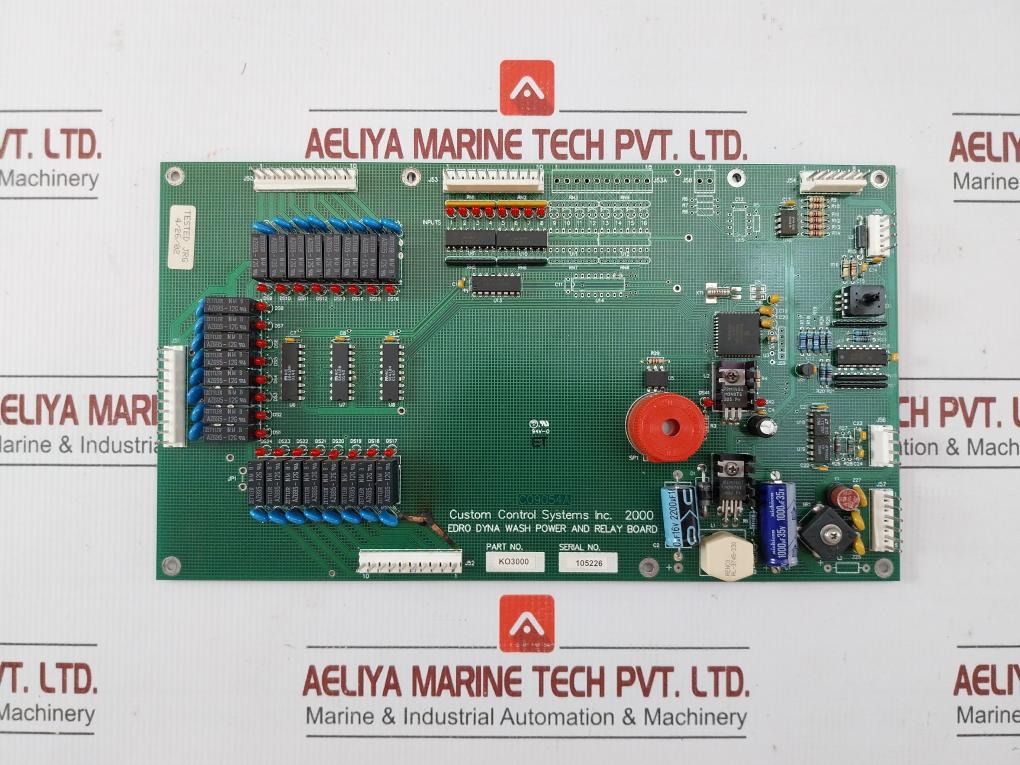 Power And Relay Board Ko3000 Custom Control Systems
