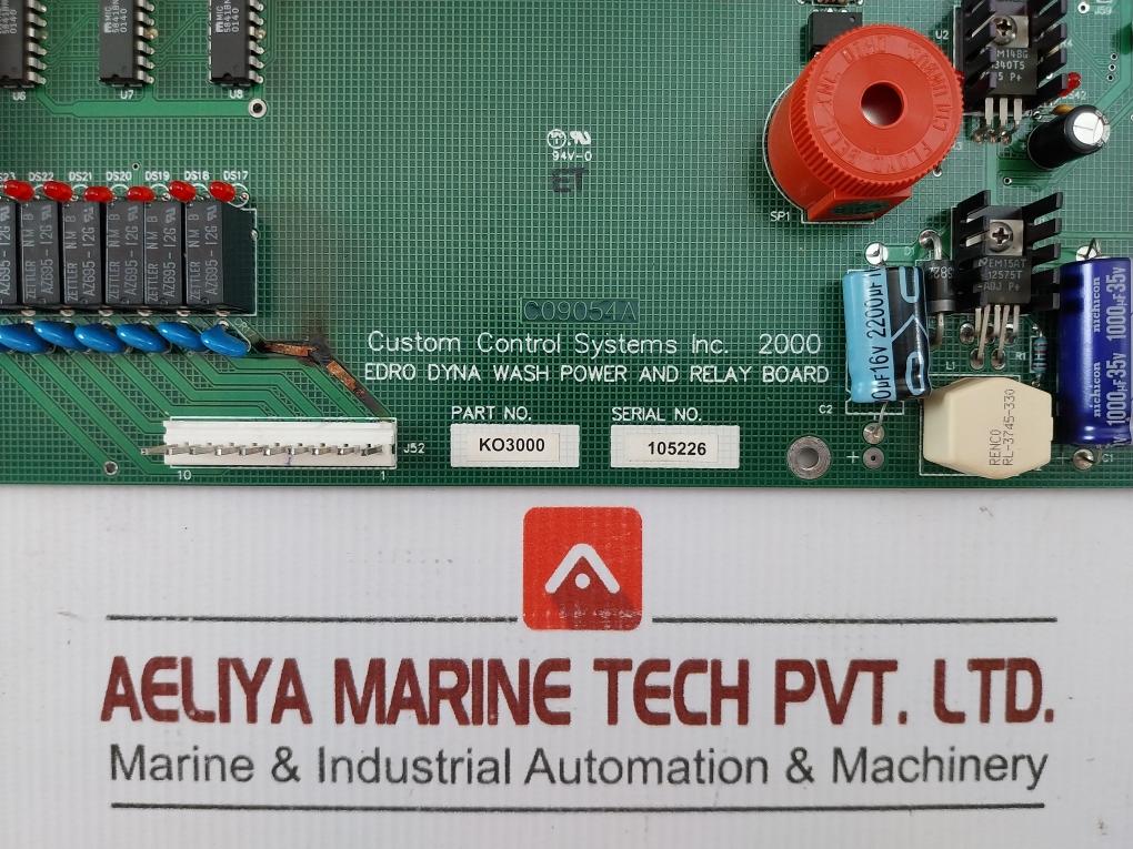 Power And Relay Board Ko3000 Custom Control Systems