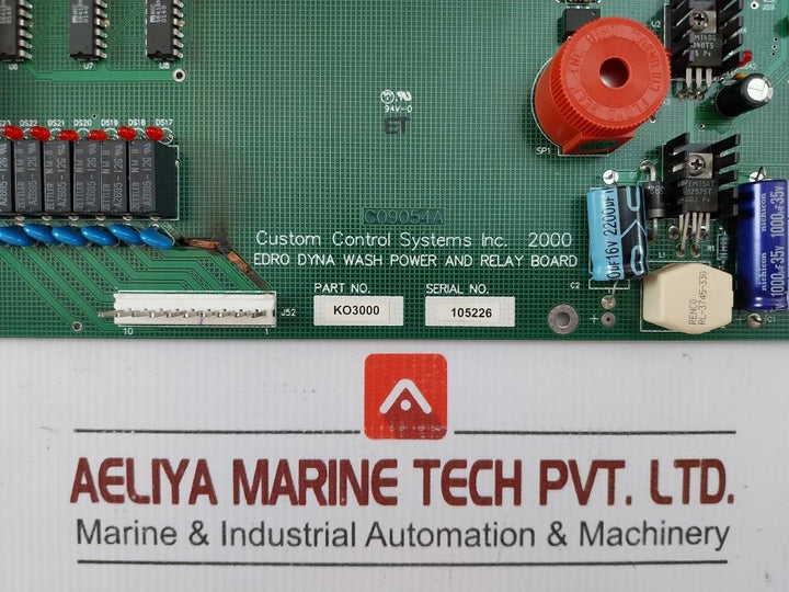 Power And Relay Board Ko3000 Custom Control Systems
