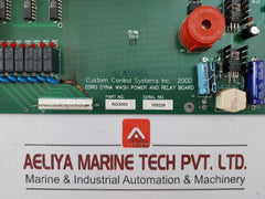 Power And Relay Board Ko3000 Custom Control Systems