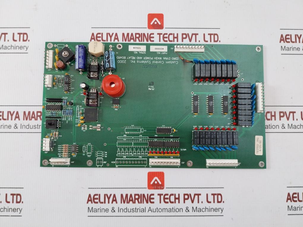 Power And Relay Board Ko3000 Custom Control Systems