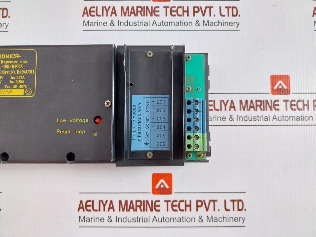 Power And Repeater Unit 13V -20 To +60℃ Autronica Al-100/Rpex