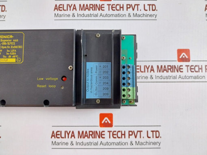 Power And Repeater Unit 13V -20 To +60℃ Autronica Al-100/Rpex