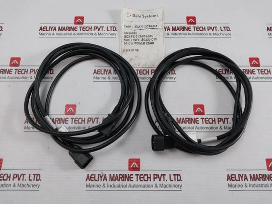 Yung Li Power Cord Cable 10A Ecx-c13014-3M 3-meter 250V E241374