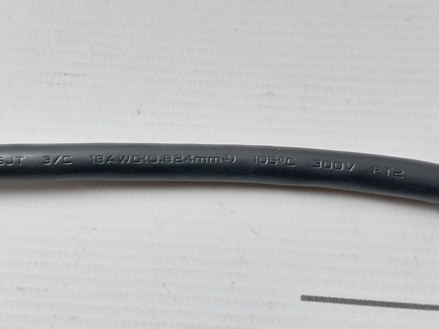 Yung Li Power Cord Cable 10A Ecx-c13014-3M 3-meter 250V E241374
