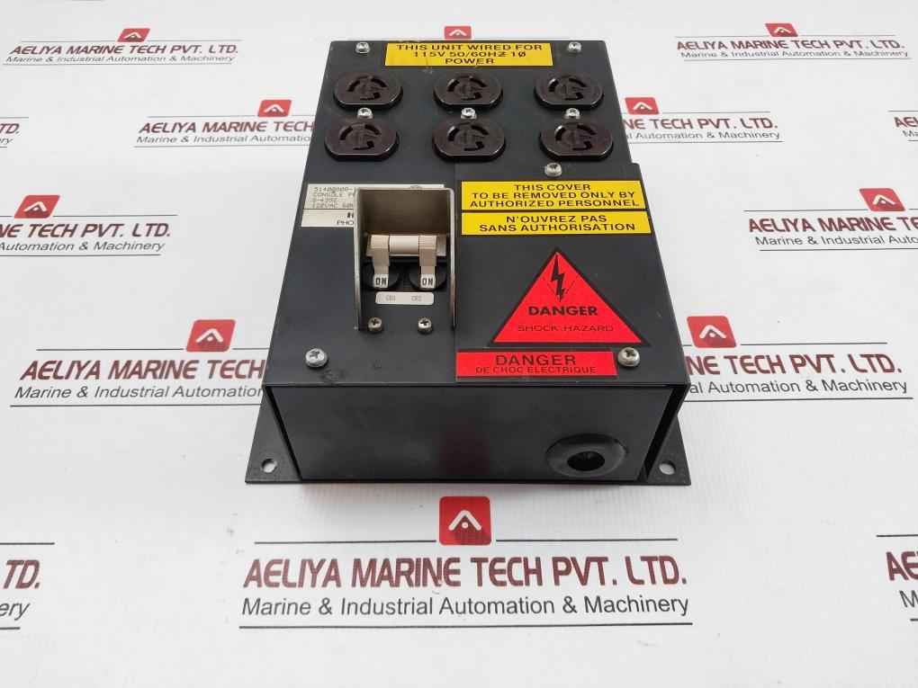 Power Entry Console 51400808-100 Honeywell 120Vac 60Hz 15A
