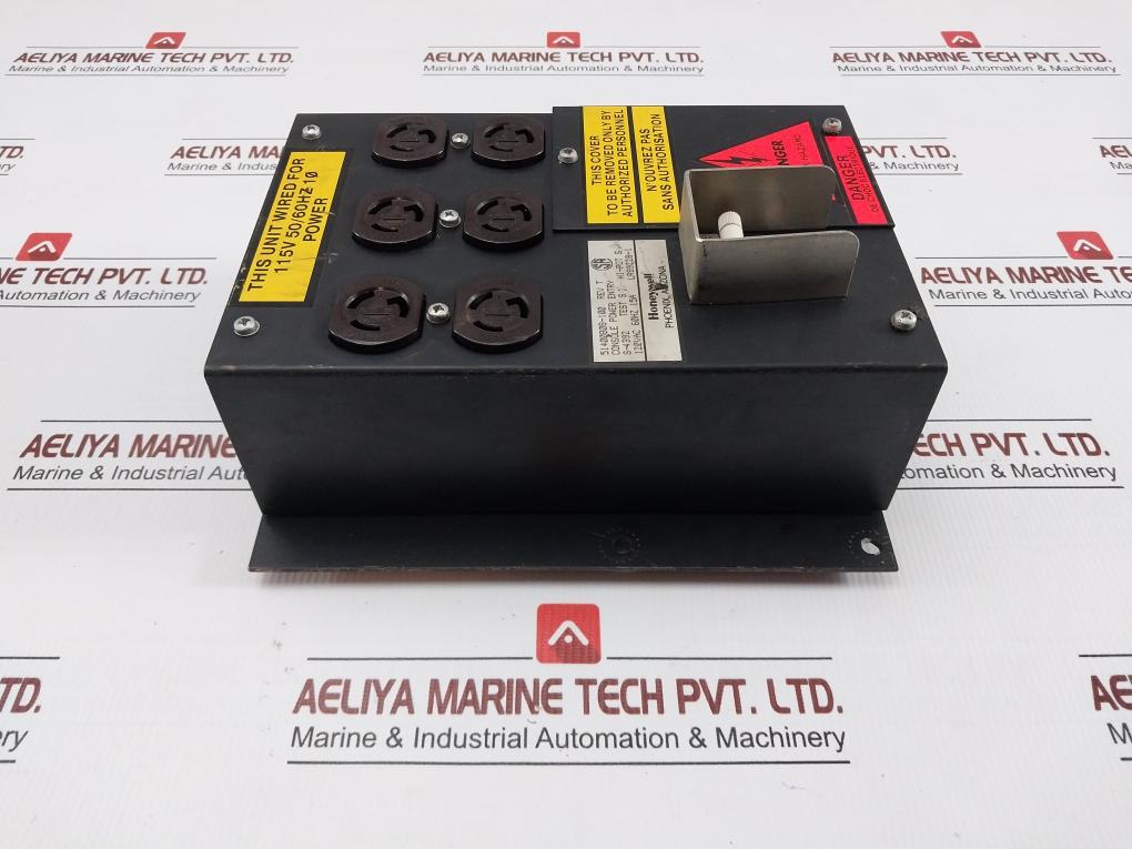 Power Entry Console 51400808-100 Honeywell 120Vac 60Hz 15A