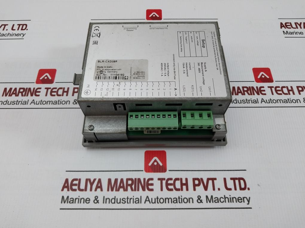 Power Factor Regulator Beluk Blr-cxd08R 360-480V 50/60 Hz
