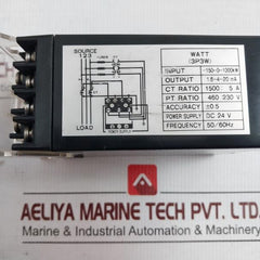 Power Line Transducer 2465 Watt (3P3W) Yokogawa Output: 1.6-4-20 Ma 50/60Hz