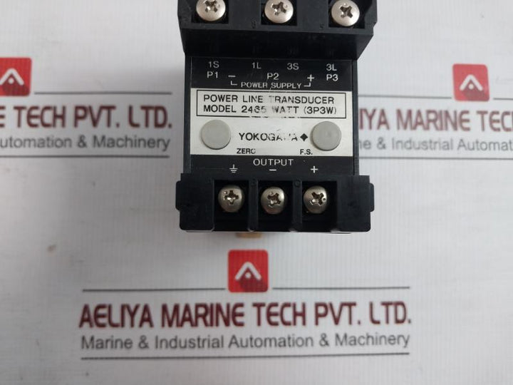 Power Line Transducer 2465 Watt (3P3W) Yokogawa Output: 1.6-4-20 Ma 50/60Hz