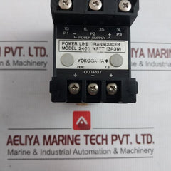 Power Line Transducer 2465 Watt (3P3W) Yokogawa Output: 1.6-4-20 Ma 50/60Hz