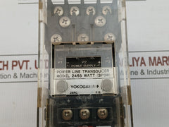 Power Line Transducer Input:-150-0-1000 Kw 50/60Hz Yokogawa 2465 Watt (3P3W) Dc 24 V