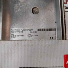 Power Module Drive Input With 525-690V 50/60Hz Pm059060N0Swf Vacon