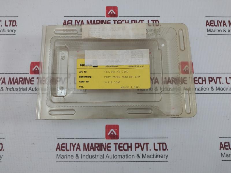 Power Monitor Epm Module 112.045.977.200 Sulzer