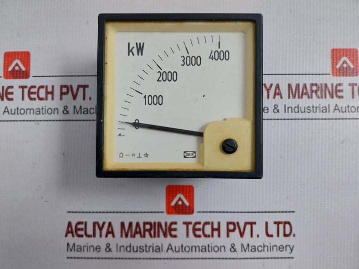 Power Monitoring Meter 4000 Kw Deif