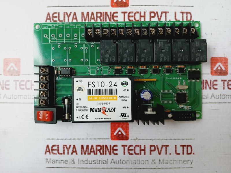 Power Plaza Hs-d3 Ac-dc Converter Pcb Board 24V 0.45A Ac 100-240V 0.25A, 50/60Hz