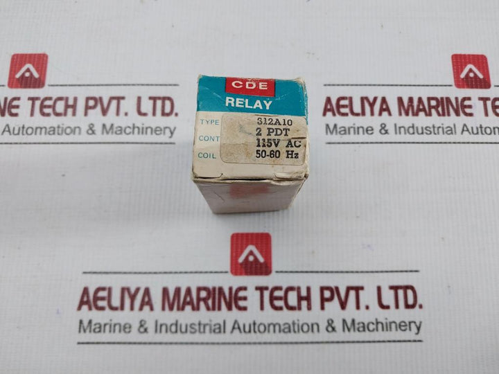 Power Relay 312A10-115 Cornell Dubilier 115Vac 50/60Hz