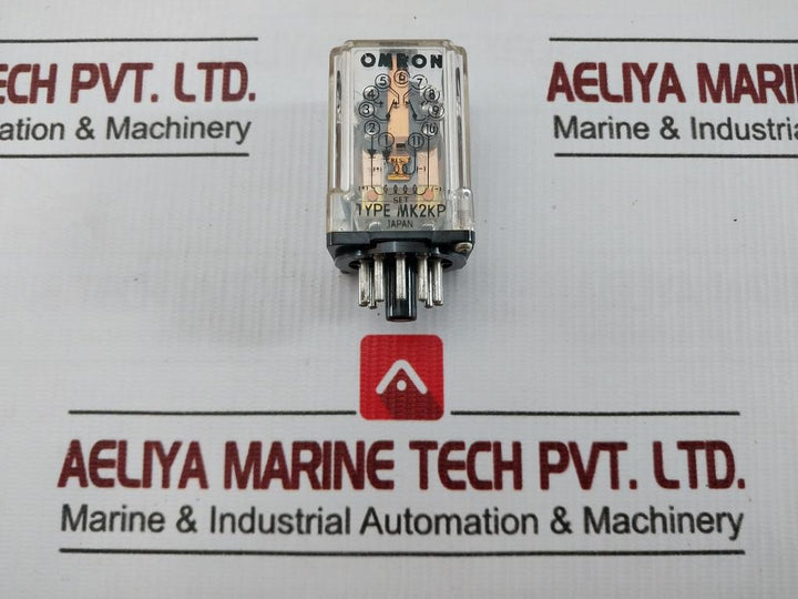 Power Relay Mk2Kp Omron 100-110V Ac 50/60 Hz