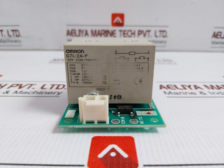 Power Relay Pcb Board 100Vdc Ln321E587H01-5 Omron