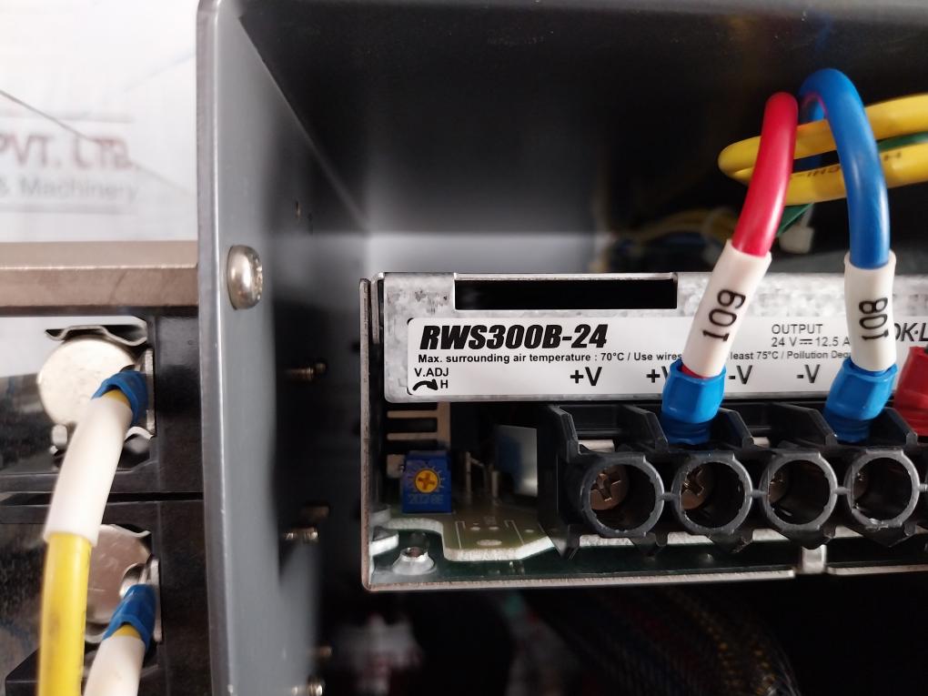 Power Source Unit 1608Vl-04W-b60 Nabco Input 100-240Vac 3.8A