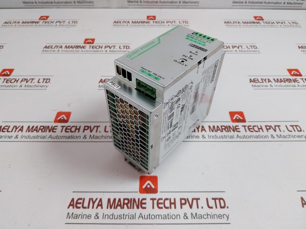 Power Supply 24Vdc 10A Phoenix Contact Quint-ps/1Ac/24Dc/10