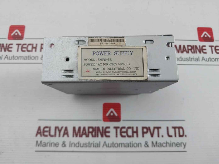 Power Supply Ac 100-240V Smps-5E 50/60 Hz Mean Well