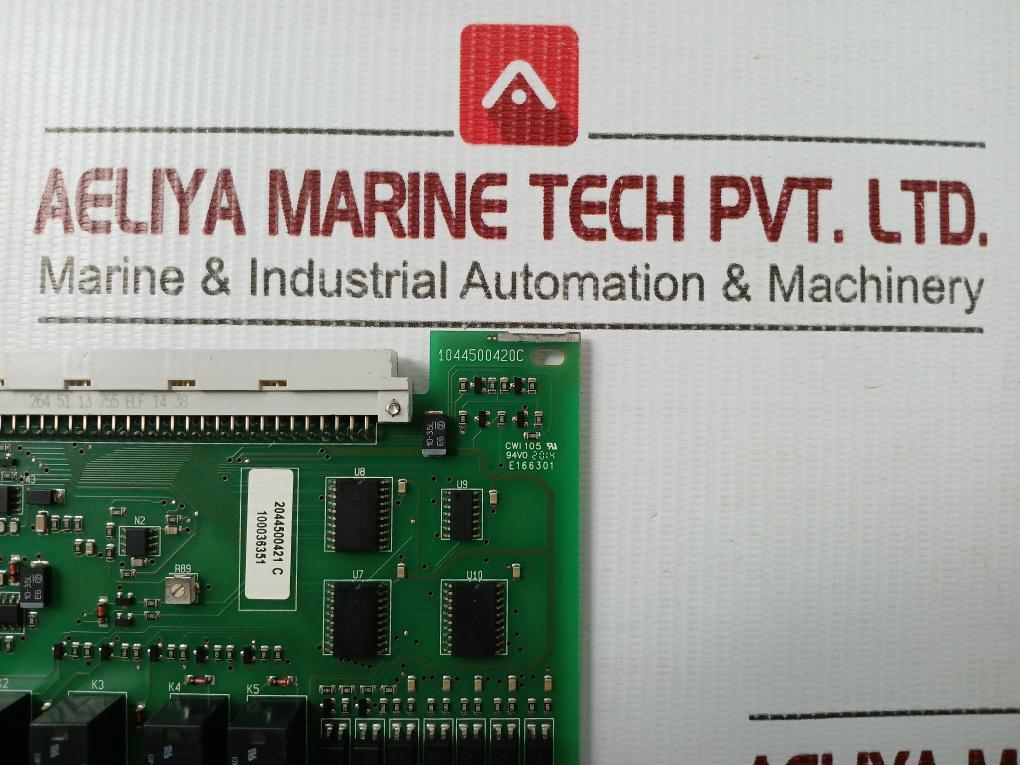 Power Supply And Relay Output Control Pcb Module 1044500420C Deif