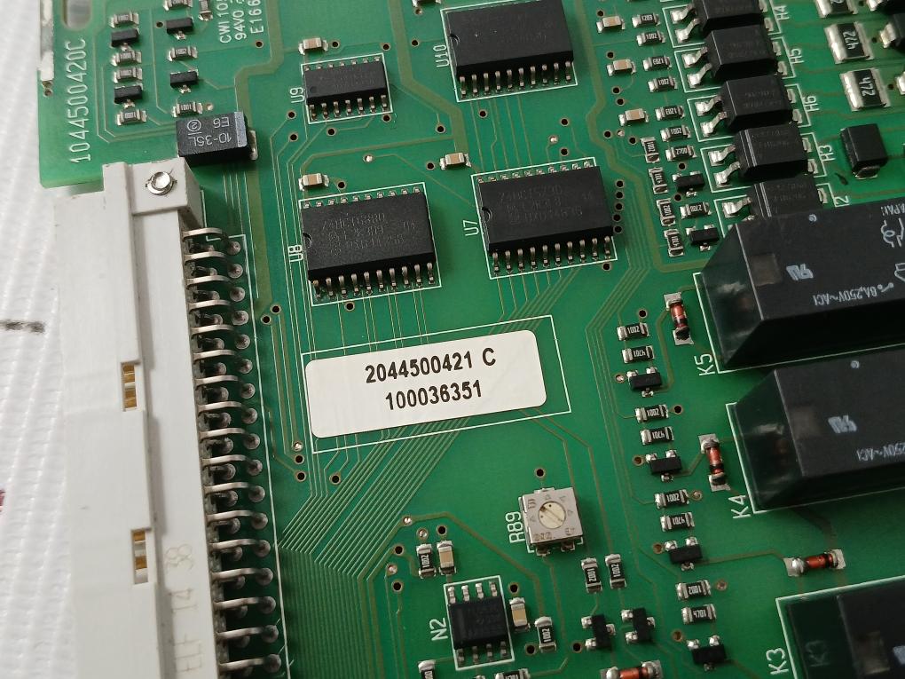 Power Supply And Relay Output Control Pcb Module 1044500420C Deif